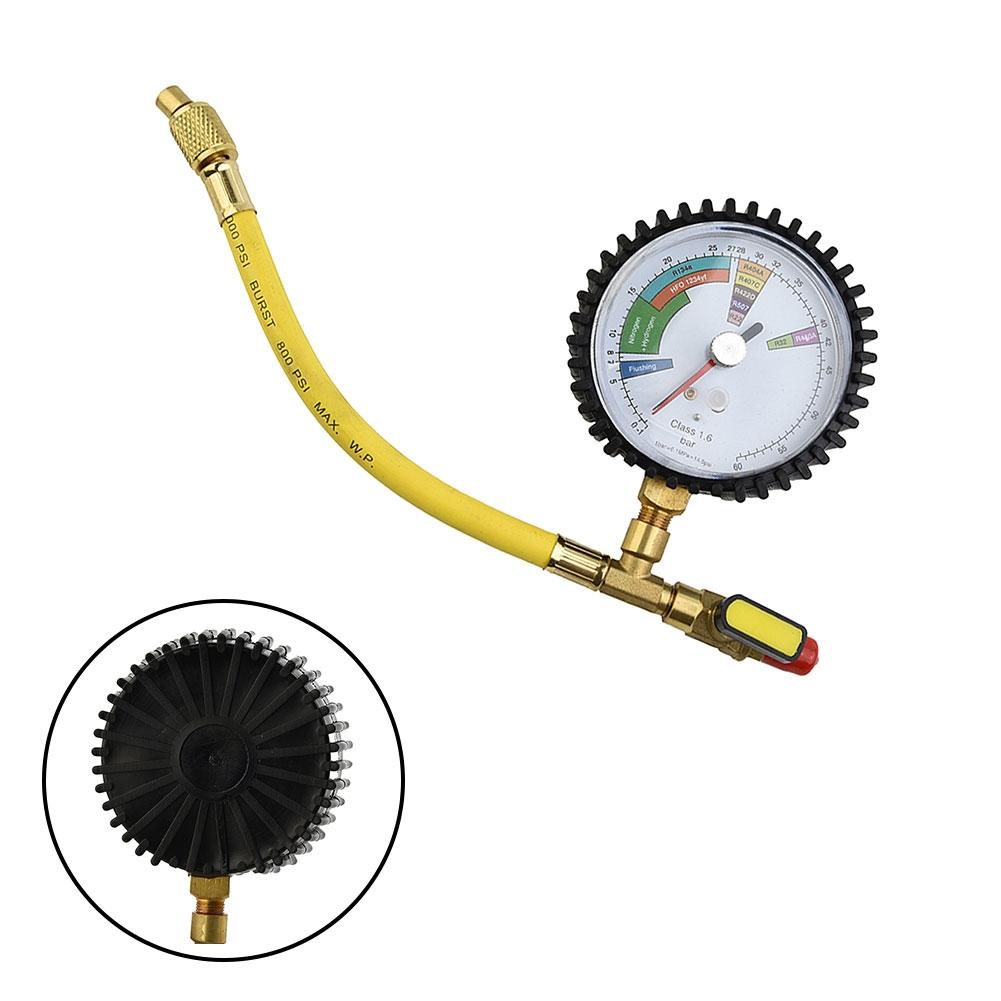 1Pc Pressure Gauge 80mm/3.15\".Nitrogen Pressure Air Conditioners