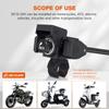 PD QC3.0 USB зарядное устройство для мотоцикла Type C быстрое зарядное гнездо крепление на руль адаптер питания для велосипеда мото