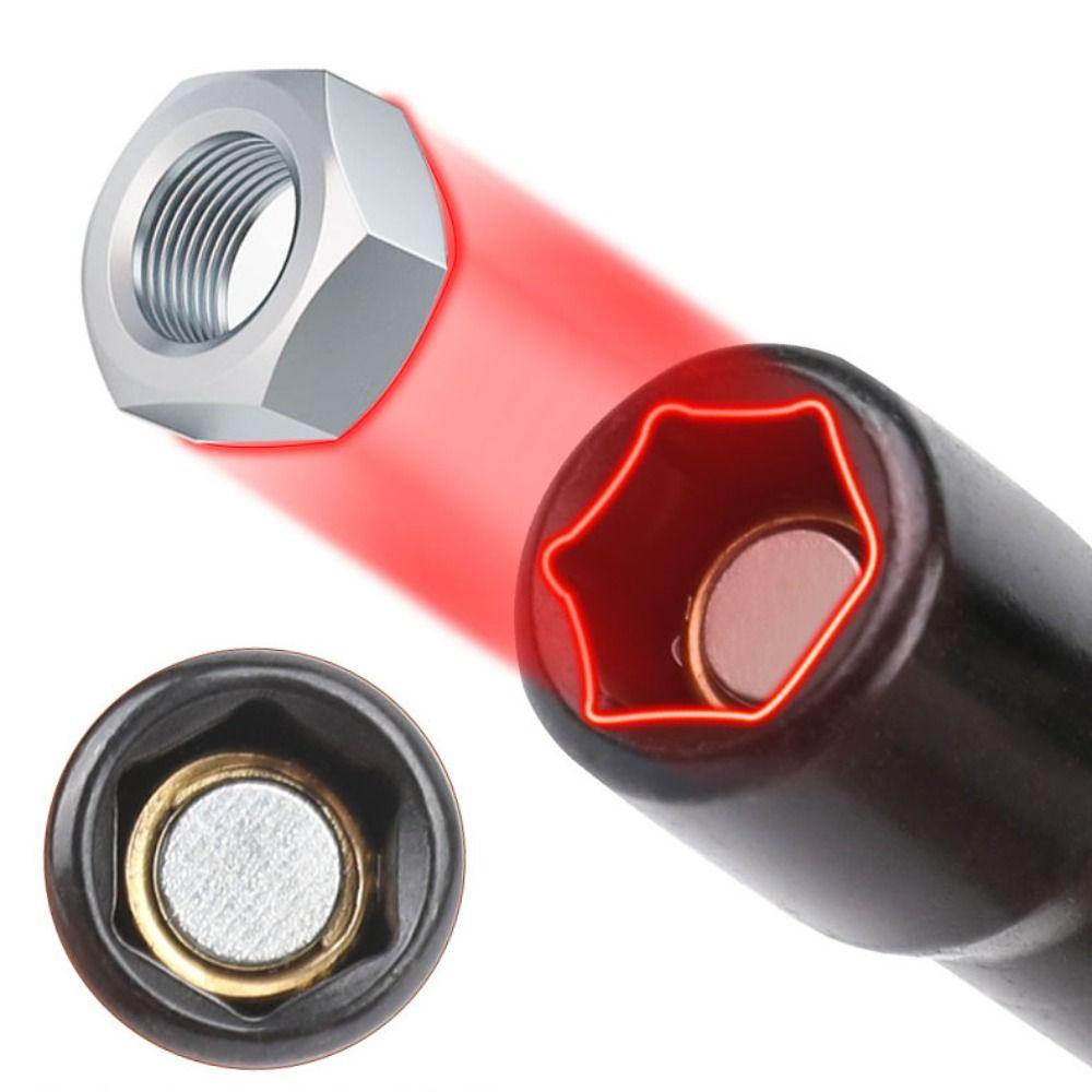 5 мм-14 мм шестигранная втулка для магнитного сверла удлинитель прочный ударный торцевой ключ