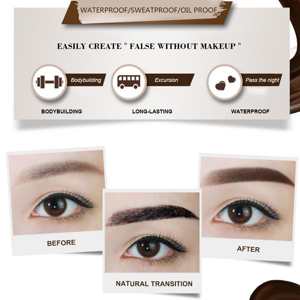 Косметический крем, жидкий водонепроницаемый длительный макияж, гель для бровей, подводка для глаз, усилитель бровей