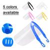 Брызгозащитная Пылезащитная Маска Наголовная Прозрачная Маска Регулируемая Защитная Маска Маска для Лица Полная Маска Кухонные Инструменты