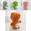 Colorful Plush Dinosaur Toy Sweet Keychain Bag Charm Adorable Stuffed Animal