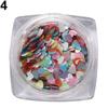 Shiny Glitter Love Heart Sequins Nail Art Decoration Manicure DIY Tool