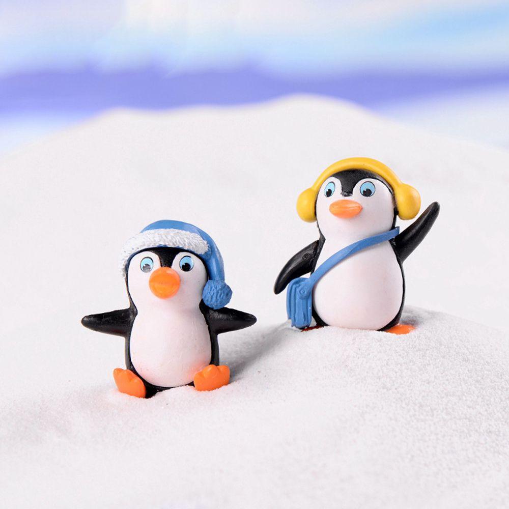 Supplies Cake Decoration Penguin Figures Collection Penguin Cake Topper Penguin Characters Toys