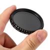 Junestar ND Lens Filter Neutral Density ND2‑400 Adjustable for SLr Mirrorless Camera Lenses(46mm )