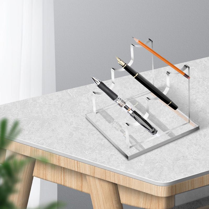 Прозрачный настольный акриловый держатель для ручек. Прозрачный акриловый держатель для ручек. Акриловая подставка для ручек. Прозрачная подставка для ручек. Подставка для ручек для бровей.