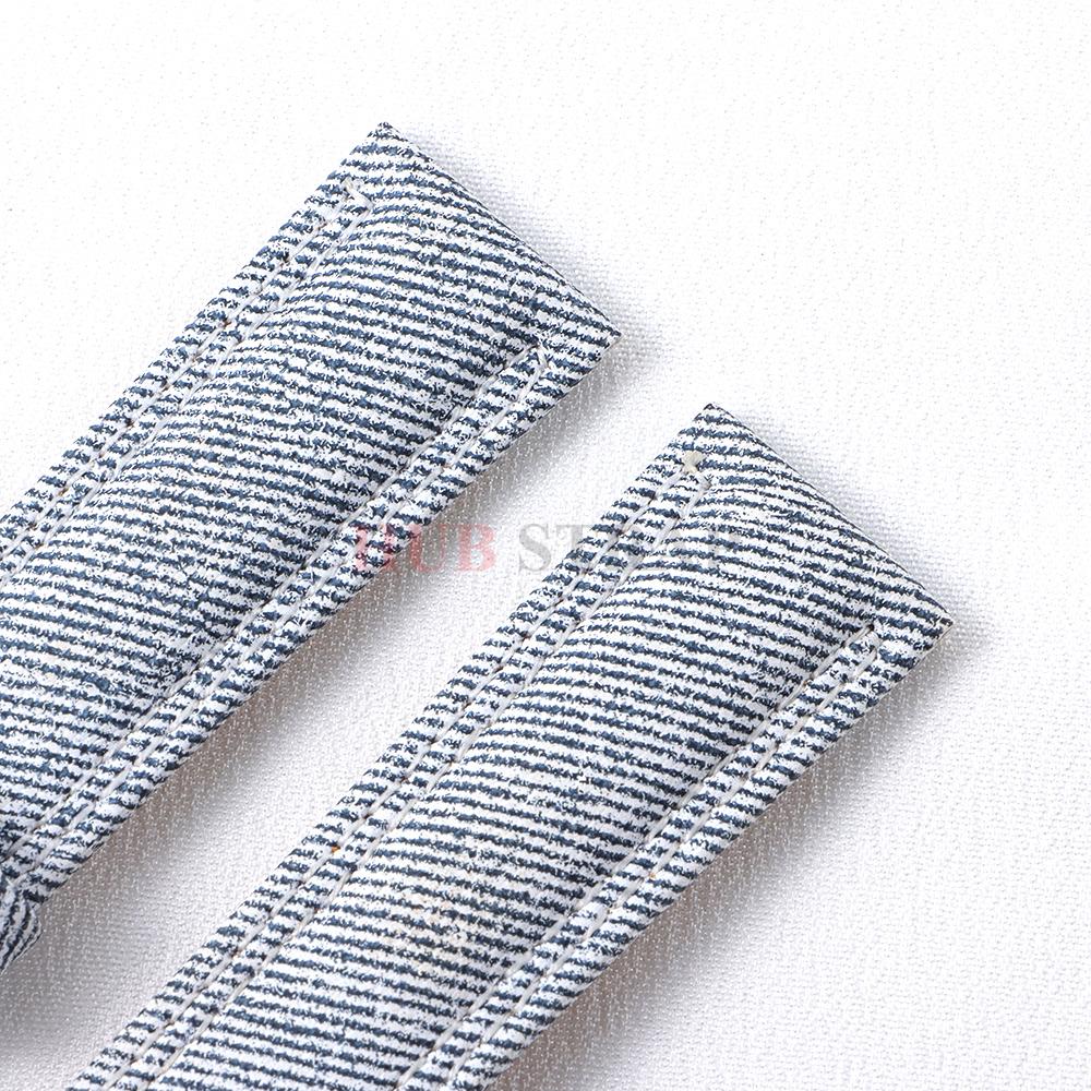 18 мм 20 мм 22 мм Холщовый Мягкий Ремешок для Часов Джинсовый Нейлоновый Ремешок для Часов для Мужчин Женщин Бизнес Универсальные Браслеты Винтажный Ремешок Ремень