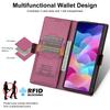 Кошелек с держателем для карт с RFID-защитой, откидной чехол для телефона Samsung Galaxy S25 Ultra S24 Plus S23 S22 A06 A16 A26 A36 A56 A17 A55