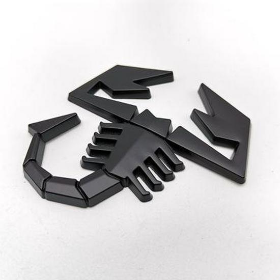 Fiat Scorpion Metallic Car Decals: Hood and Body Stickers for Fun Customization