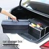 Foldable Car Trunk Organizer Storage Box for Car Interior and Home