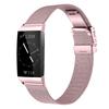 For Fitbit Charge 3/4/3 SE Fashionable Stainless Steel Smart Watch Band