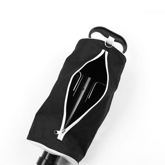 Golf Ball Retriever Detachable Labor Saving ABS Golf Picker Zipper Collect Bag