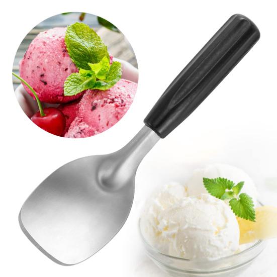 Ice Cream Scoop Stainless Steel Flat Ice Cream Spade Ice Cream Paddle for Hard Freezed or Creamy Ice Cream Dessert Spade Butter Cutter