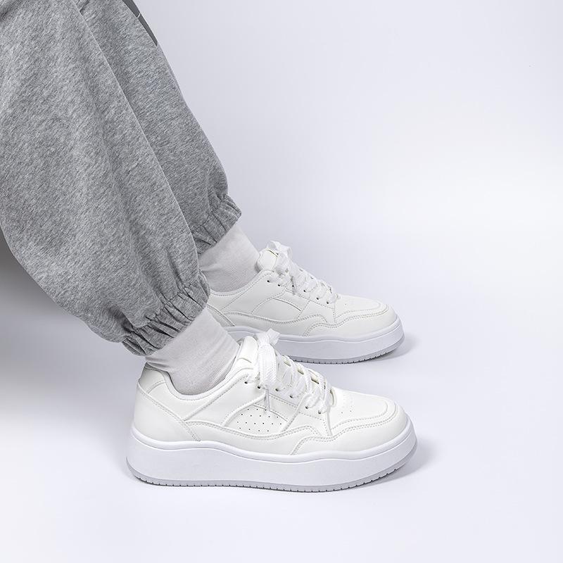 Глобальные дышащие маленькие белые мужские туфли ZHQ-ZL8991 весенняя спортивная мужская обувь модные универсальные толстоподошвенные низкие кеды