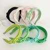 Simple Pleated Hair Accessories Woven Twisted Headband Fashion Pure Color Headdress