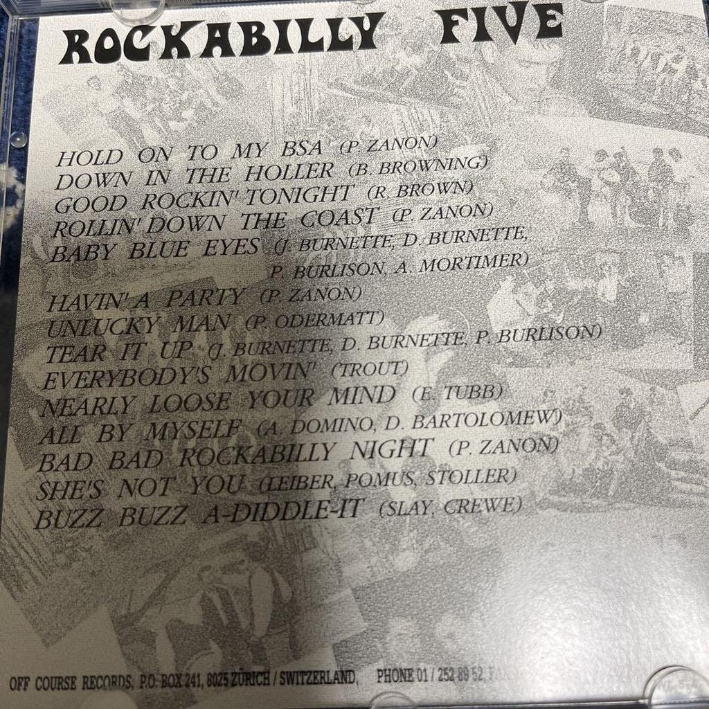 [USED] Rare!!! Rockabilly Five Rockabilly Neo-Roca Psychobilly