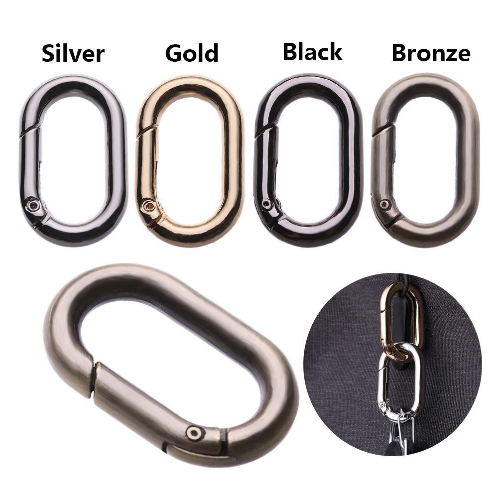 Accessories Camping Hiking Outdoor Carabiner Bag Belt Buckles Spring Oval Rings Handbags Clips