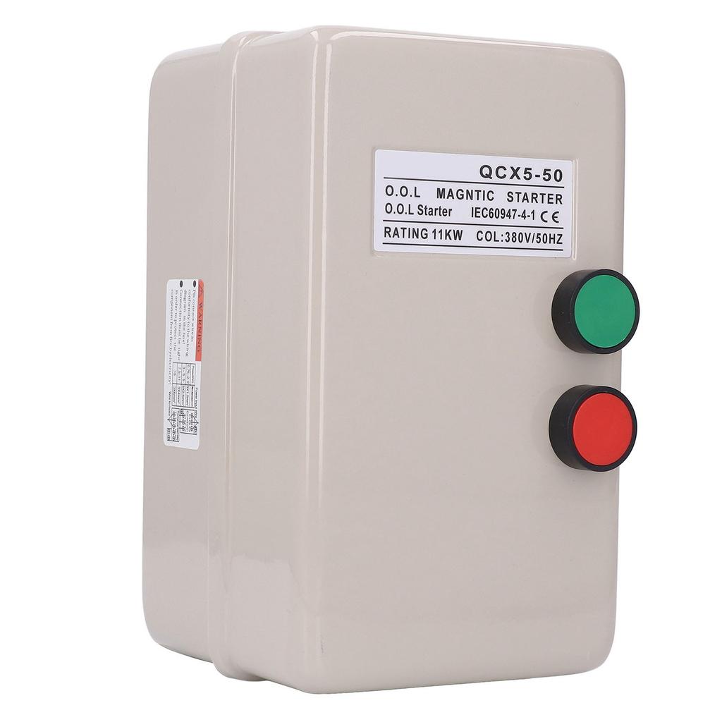 11KW Magnetic Motor Starter 380V 3 Phase Electric Motor Control Switch for 28‑45A