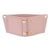 Water Bottle Holder PU Leather Insulation Portable Universal Fit Straw Cup Carrier for Travel Gym Pink
