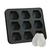 Skull Ice Mold Butt Silicone Ice Cube Mold 6-Cell BPA-Free Ice Cube Maker Dishwasher Safe Ice Mold for Whiskey Cocktails Juice