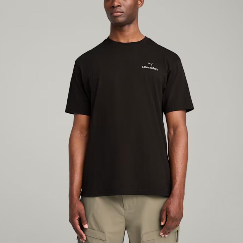 Puma X Liberaiders Tee Black Men Tops 629503-01