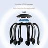Intelligent Octopus Head Massager with Multi-Vibration and TMS Decompression