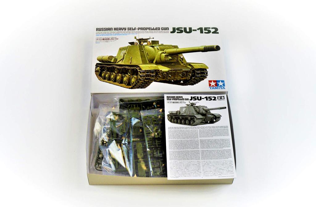 Tamiya Military Miniature Series Soviet Army Heavy Artillery Plastic Model 35303 1/35 No.303 Self-Propelled JSU-152
