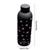 500ML Insulated Stainless Steel Travel Mug, Bow Sausage Dog Design, Double Wall Thermal Bottle for Hot & Cold Drinks