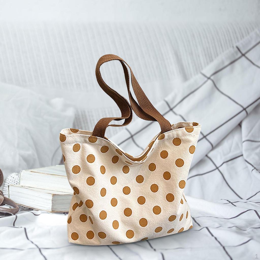 Canvas Tote Bag for Women Casual Portable Lady Party Birthday Gift Beach