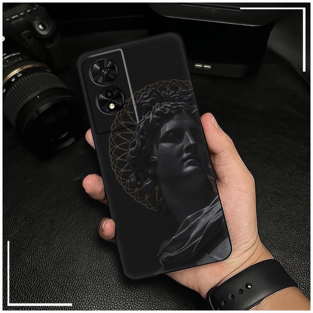 Protective Cute Phone Case For TCL 505/T509K/T5094 Fashion Design Back Cover Anti-knock Durable Silicone Full Wrap TPU