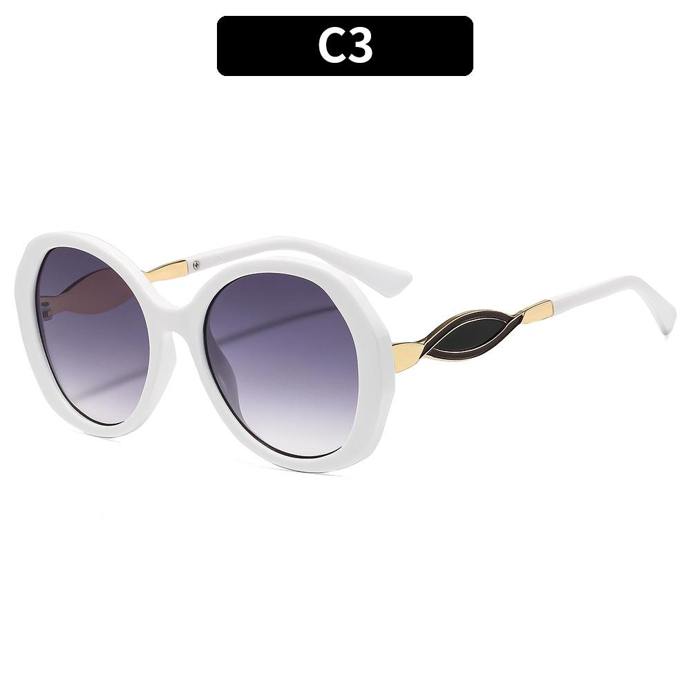Женские солнцезащитные очки, мужские и женские солнцезащитные очки в большой оправе, модные солнцезащитные очки в круглой оправе.
