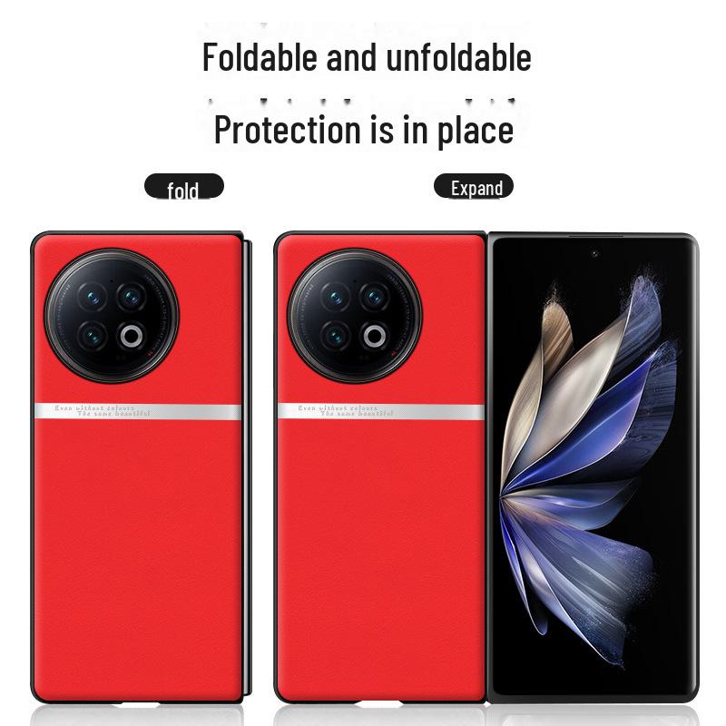 Чехол VivoXFold2 из жидкой кожи: Защитный чехол от падений и обрастания
