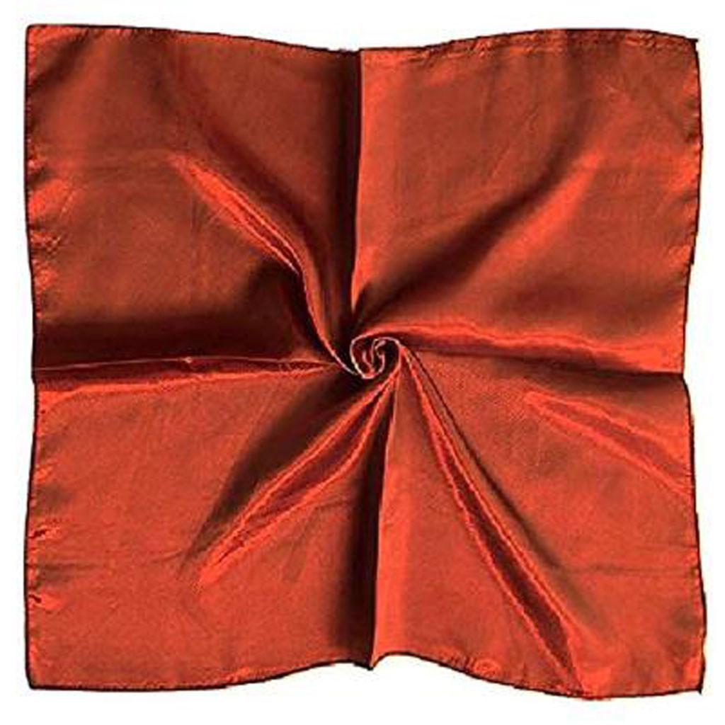 Атласный шелковый большой квадратный простой шарф на шею размером 90x90 см в морском стиле, 24 цвета