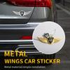 Автостайлинг Металлический корпус Багажник Авто Крылья Боковые Наклейки-Украшения Для BYD Atto 3 Yuan Plus Song Plus Seal Dolphin Shark Tang