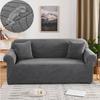 Waterproof Solid Elastic Sofa Cover Stretch Jacquard Spandex Armsofa Cover For Living Room 1 /2 /3 /4 Seats