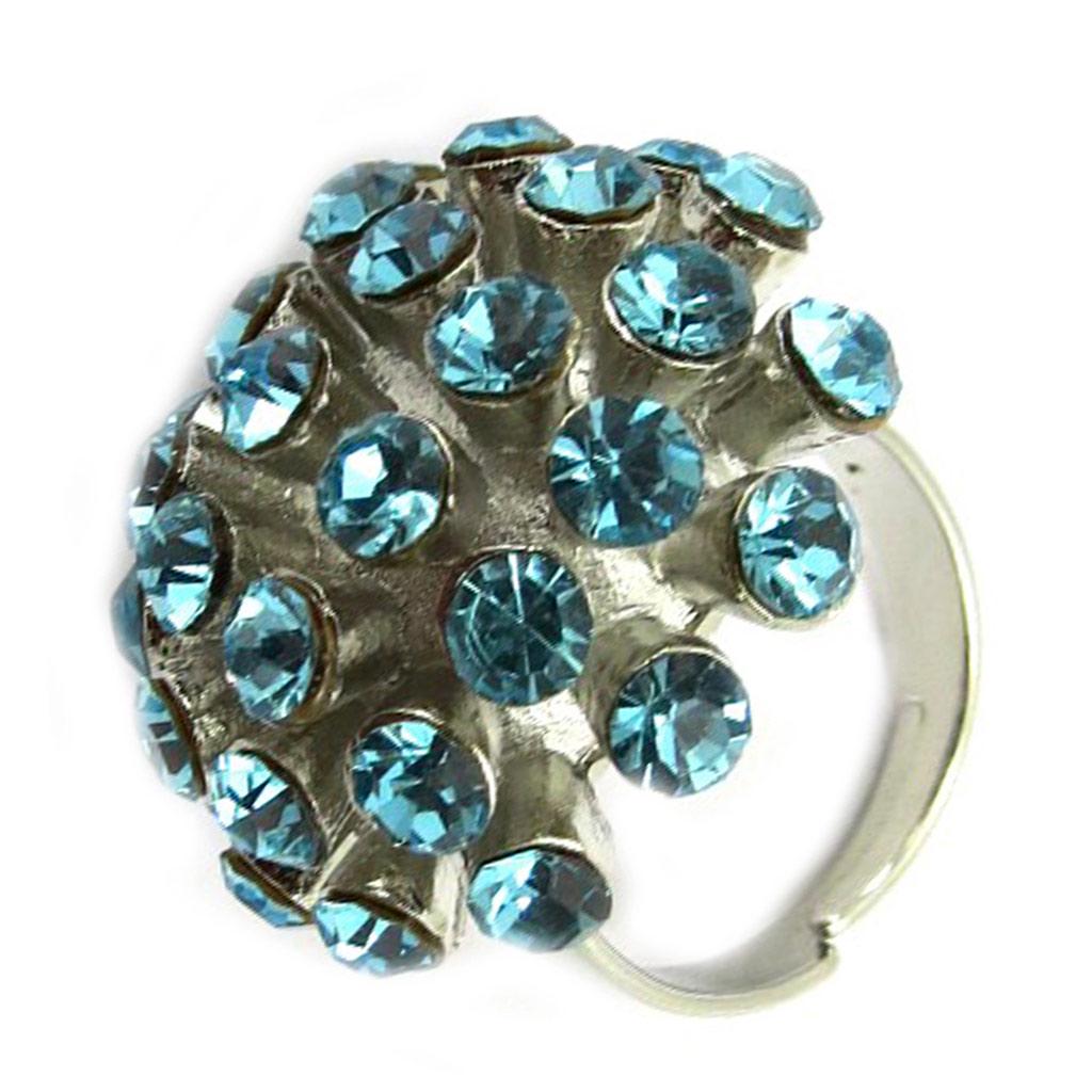 Les Trésors De Lily [E5125] - Кольцо «Фейерверк» с бирюзой