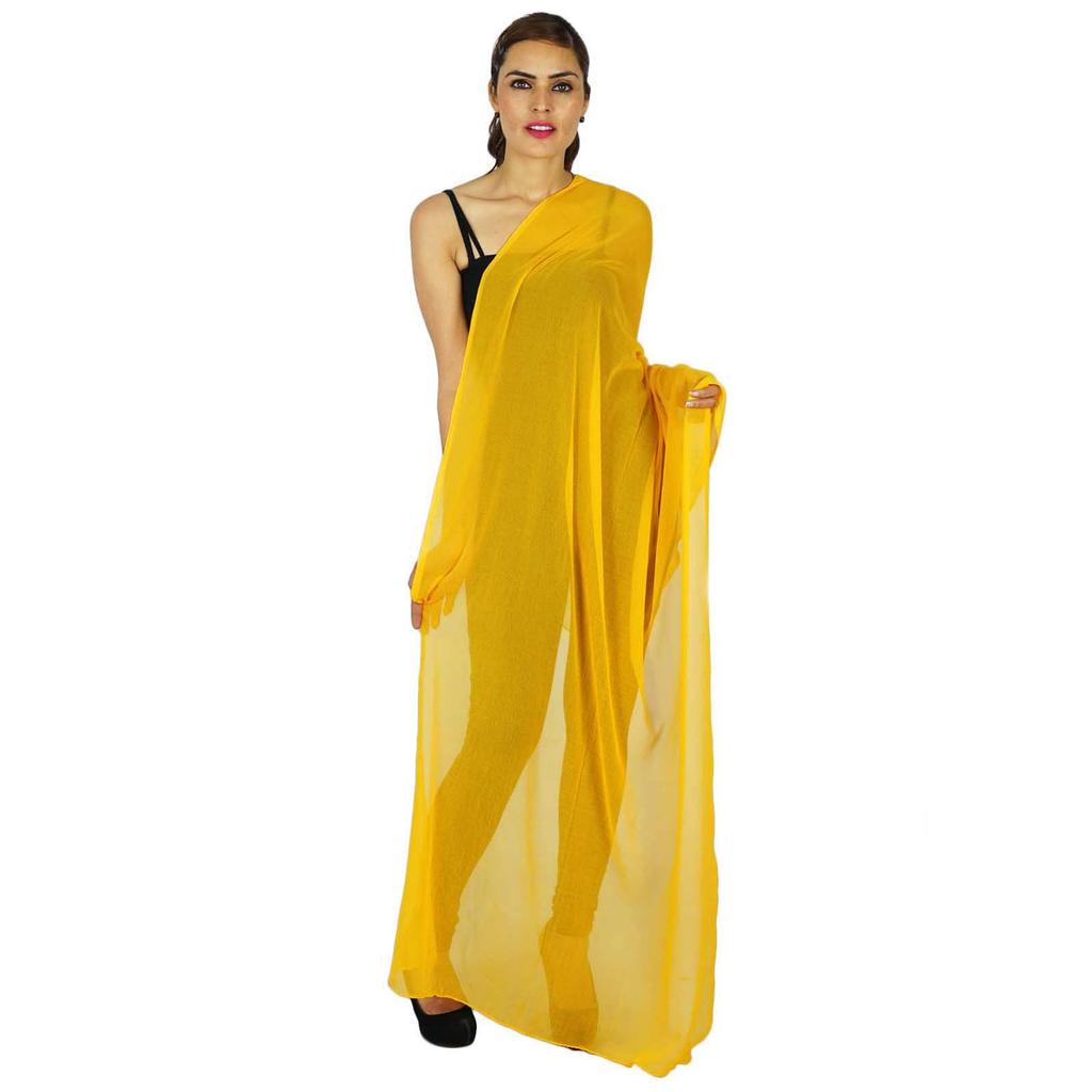 Индийская мода Chunni Hijab Long Dupatta Chiffon Blend Neck Wrap шарфы