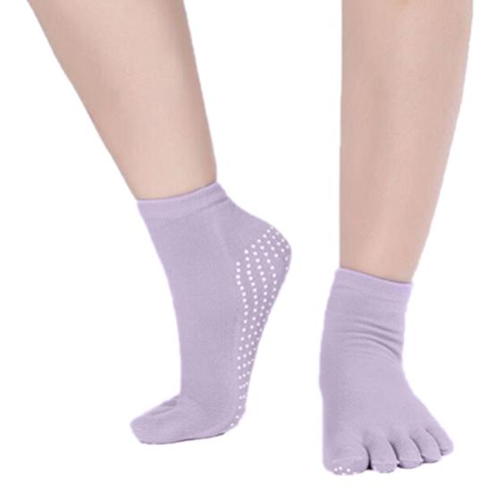 Women 5 Toes Yoga Gym Dance Sport Exercise Non Slip Massage Fitness Warm Socks