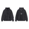 Gallery Dept Mens Hoodie - Graphic Print Loose Fit Washed Distressed Sweatshirt Teens Casual Streetwear