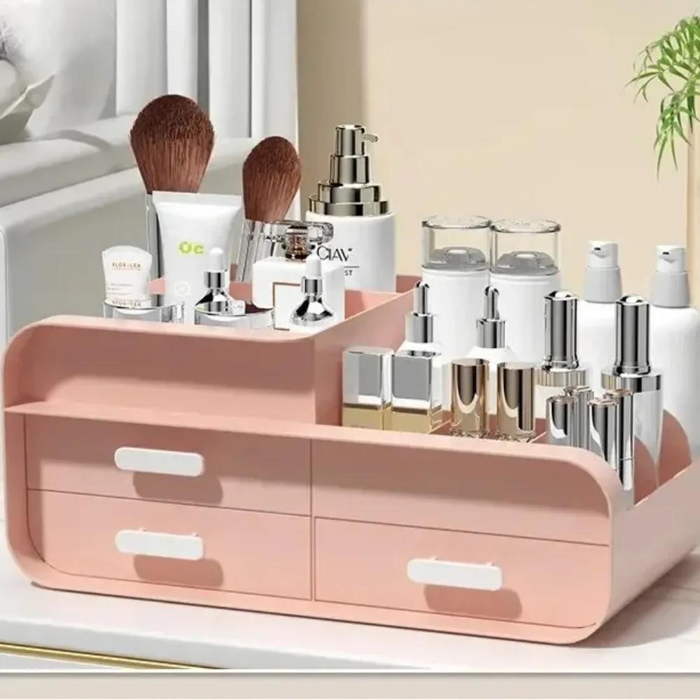 Desktop Makeup Organizer Jewelry Nail Polish Drawer Organizer Office Miscellaneous Items Storage Boxes Lipstick Sorting Cases