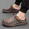 EVA Men's Sandals Fashion Trendy Lightweight Outdoor Travel Essentials Beach Shoes Casual Men Slippers