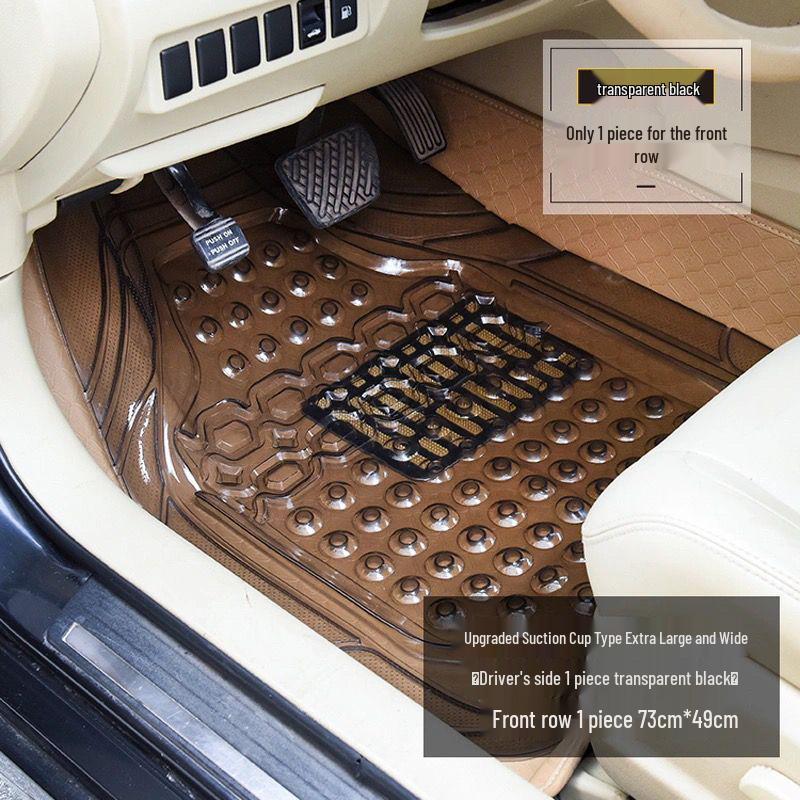 Экологичный Прозрачный Нескользящий Водонепроницаемый Коврик для Пола Автомобиля