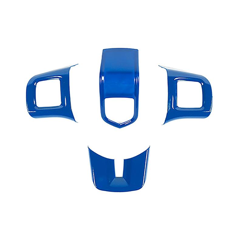 Декоративный чехол на руль автомобиля для Dodge Challenger Charger Durango Dart 2009-2014 Journey 2013-2022 Интерьер