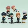6 шт./упаковка Фигурка Jujutsu Kaisen Q Posket Сатору Годжо Гэто Сугуру Юдзи 7 см Фигурка Коллекция Аниме Куклы Модель игрушки Украшения