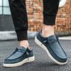 Fashion New Fashion Handmade Leather Casual Mens Walking Shoes Design Minimalist Loafers Low Top Lace-Up Driving Flats Plus Size 40-48