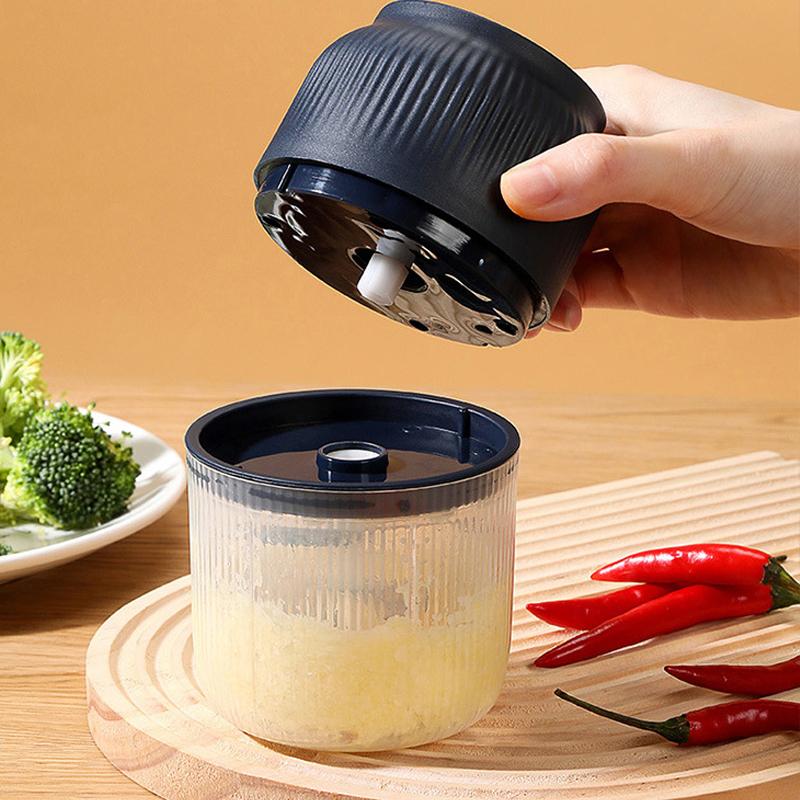 Electric Mini Garlic Chopper USB Meat Grinder Durable Kitchen Tool for Garlic Ginger Vegetables Garlic Crusher Mincer Machine