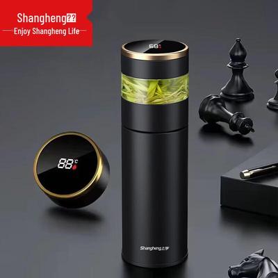 Термокружка для чая Shangheng из нержавеющей стали 316 с дисплеем температуры