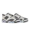 Пари Сен-Жермен Air Jordan 6 Retro Low 'Iron Grey' (унисекс) Светлая кость / Магмовый оранжевый / Железно-серый / Белый Винтажные баскетбольные кроссовки