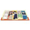 TV anime character rubber Haruno Hanako "mono" mats Satsuki, Anne, Sakurako, & Taisho,