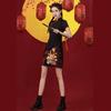 2025 Summer Black Qipao: Youthful, Modern Chinese Style